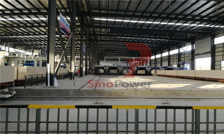 The project of Baosheng system integrated autoclaved aerated concrete block and panel was put into production smoothly