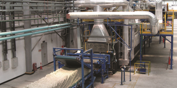 Rock Wool Production Line– Curing Oven