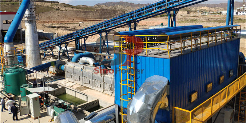 Analysis of main components and raw materials and fuels of rock wool board production line